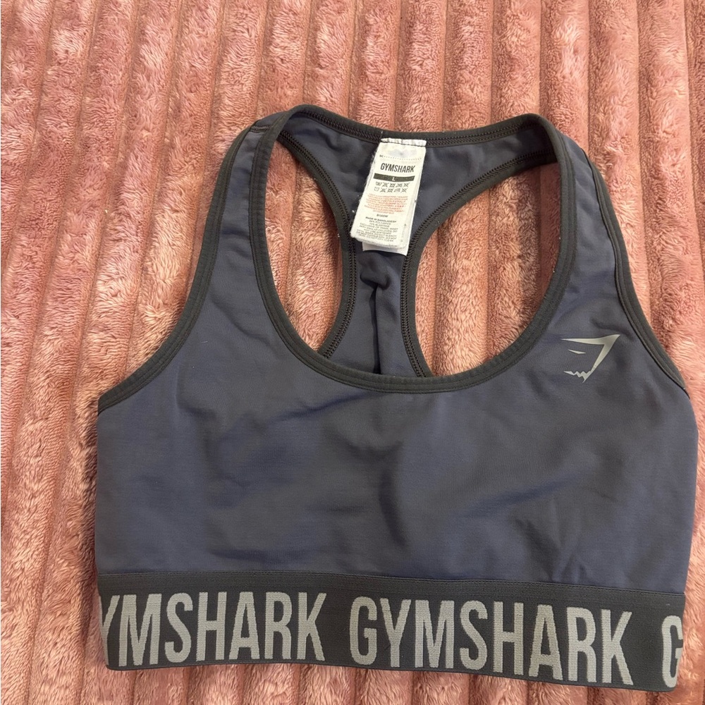 Gymshark Charcoal Gray Sports Bra - Picture 6 of 6